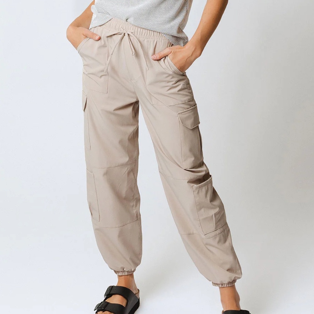 Jetsetter Cargo Joggers in Cobblestone!